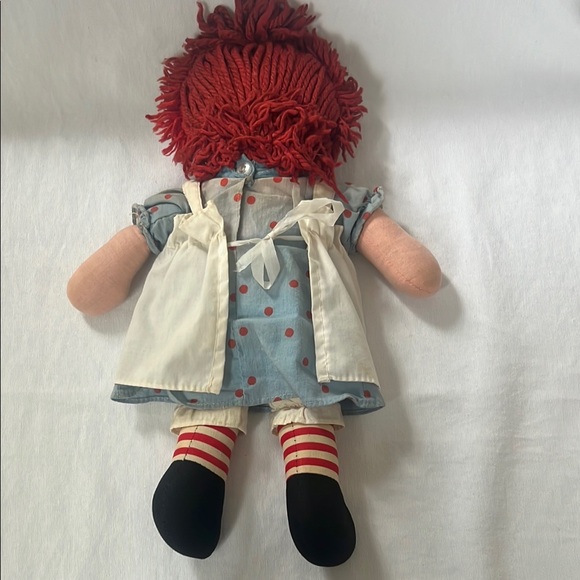Vintage 1970’s Knickerbocker Raggedy Ann and Andy Dolls with I Love You Heart - Picture 6 of 15
